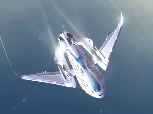 Sky Whale: Siêu máy bay chở khách cực an toàn 9
