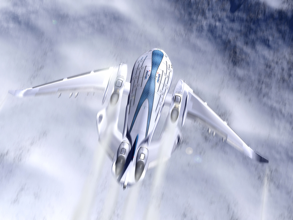 Sky Whale: Siêu máy bay chở khách cực an toàn 13