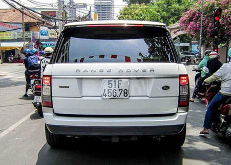 
Range Rover của Sài Gòn với biển số tiến 456.78 cực đẹp.
