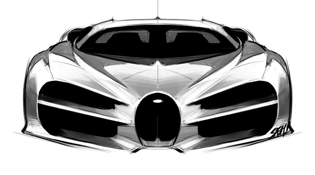
Đầu xe Bugatti Chiron theo thiết kế của Selipanov
