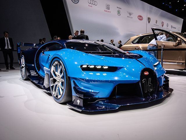 
Bản concept độc nhất vô nhị Bugatti Vision Gran Turismo.
