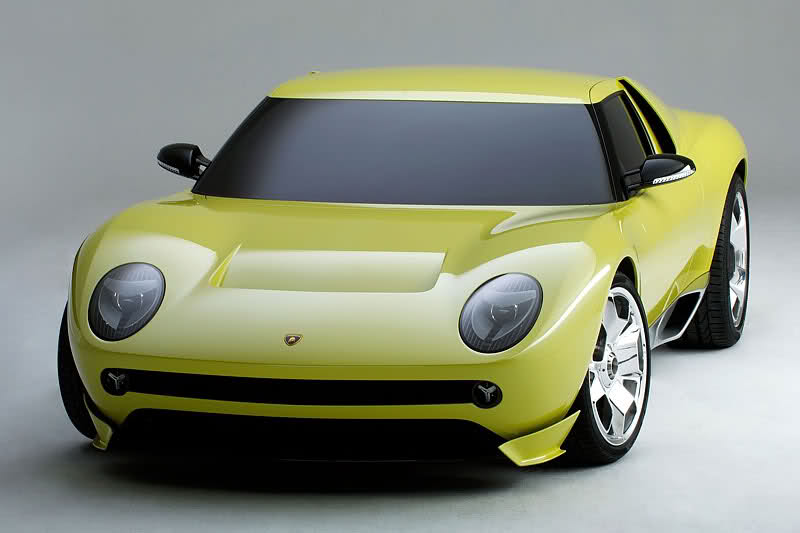 
Lamborghini Miura Concept từng ra mắt trong triển lãm Detroit 2006 để kỷ niệm sinh nhật 40 năm của dòng siêu xe Miura.
