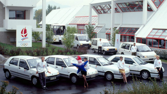 
Renault tài trợ cho Albertville 1992.
