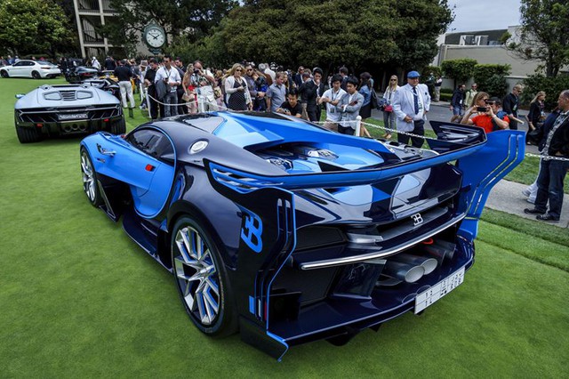 
Bugatti Vision Gran Turismo đã được đeo biển Ả-Rập.
