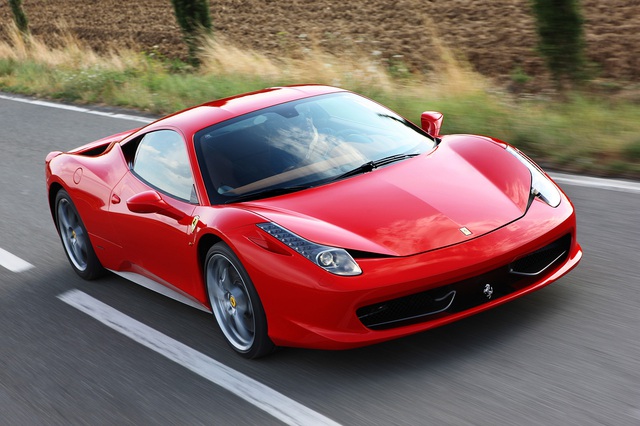 
Honda dùng Ferrari 458 Italia làm mẫu để phát triển siêu xe NSX. Ảnh minh họa
