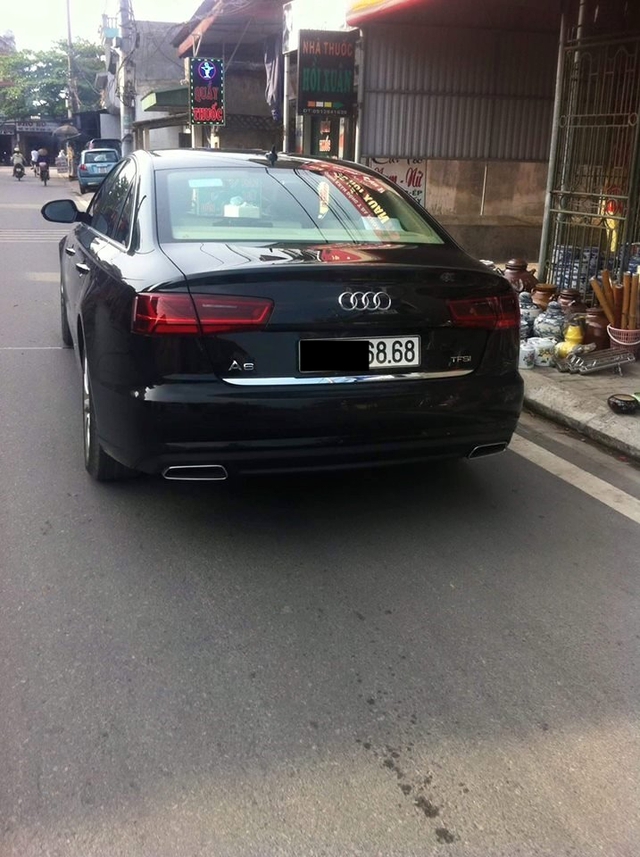 
Audi A6 2016 trước khi gặp nạn.
