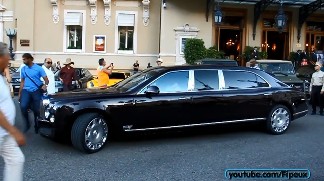 
Bentley Mulsanne Grand Limousine của Tiểu vương Qatar
