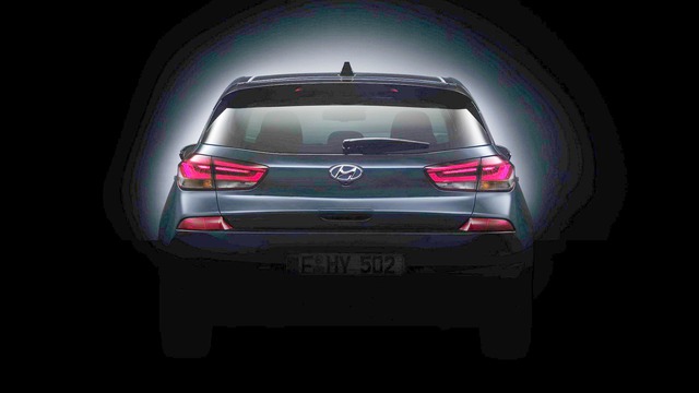 Thiết kế đuôi xe của Hyundai i30 thế hệ mới