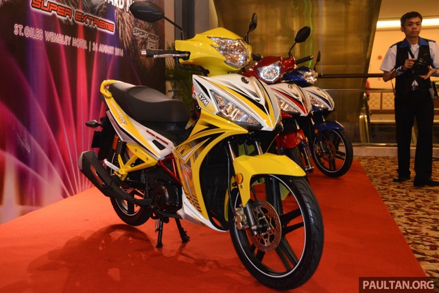 
Hãng SYM đã tổ chức buổi lễ ra mắt mẫu xe Sport Rider 125i tại Penang, Malaysia. Theo hãng SYM, Sport Rider 125i do chi nhánh ở Malaysia thiết kế.
