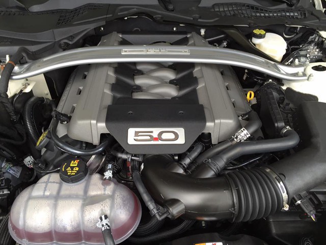 
Phiên bản đặc biệt Ford Mustang GT 50 Year Limited Edition được trang bị động cơ V8, dung tích 5.0 lít, sinh công suất tối đa 435 mã lực tại 6.500 vòng/phút và mô-men xoắn cực đại 542 Nm tại 4.250 vòng/phút.
