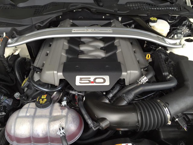 Phiên bản đặc biệt Ford Mustang GT 50 Year Limited Edition được trang bị động cơ V8, dung tích 5.0 lít, sinh công suất tối đa 435 mã lực tại 6.500 vòng/phút và mô-men xoắn cực đại 542 Nm tại 4.250 vòng/phút.