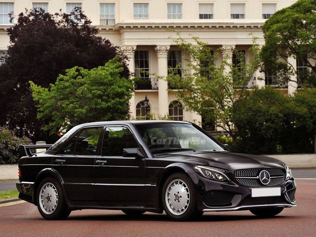 
Mercedes 190E 2.5-16 Evo I/W205 C-class được nhập hồn.
