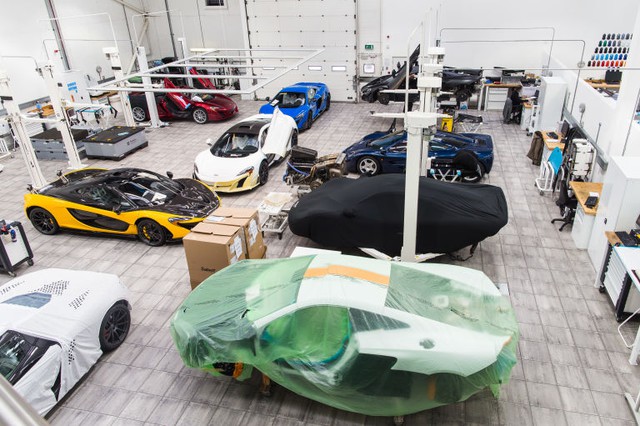 
Bên trong xưởng sản xuất đặc biệt của McLaren
