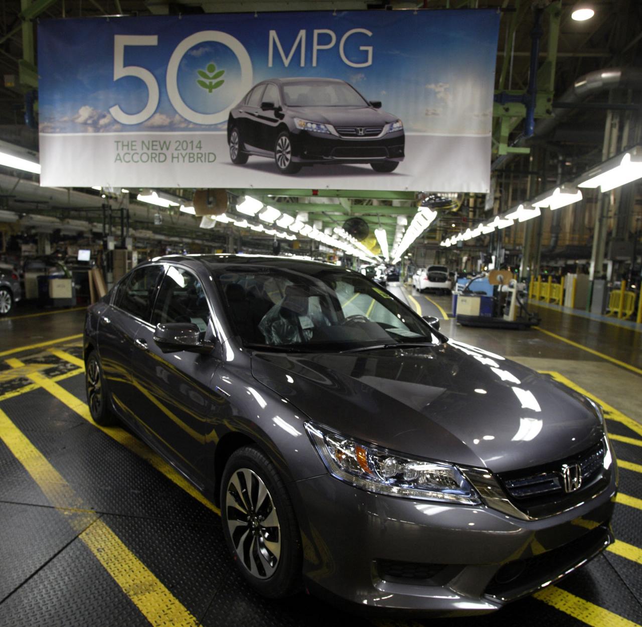 Honda Accord Hybrid 2014 chính thức đi vào sản xuất 1