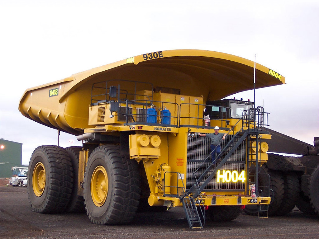 Những chiếc xe khai thác mỏ lớn nhất thế giới 1