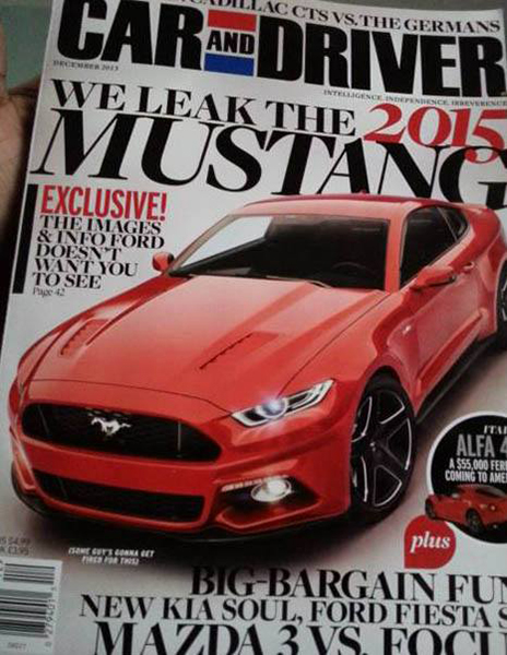 Chiêm ngưỡng diện mạo của Ford Mustang 2015 1