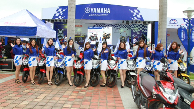 Exciter ba miền tụ hội, Yamaha Việt Nam tặng lốp cỡ lớn cho Nouvo 11