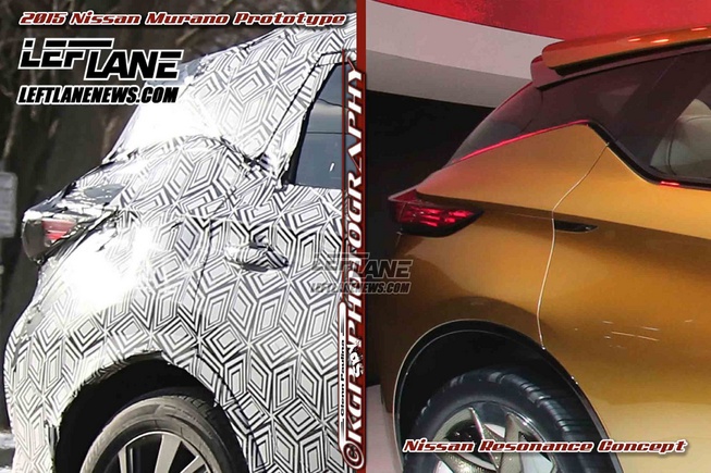 Nissan Murano 2015 sẽ mang một vẻ đẹp ngỡ ngàng 3