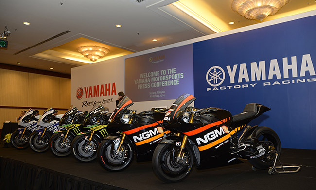 Yamaha công bố đội hình các tay đua mùa giải 2014 6