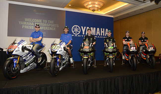 Yamaha công bố đội hình các tay đua mùa giải 2014 2