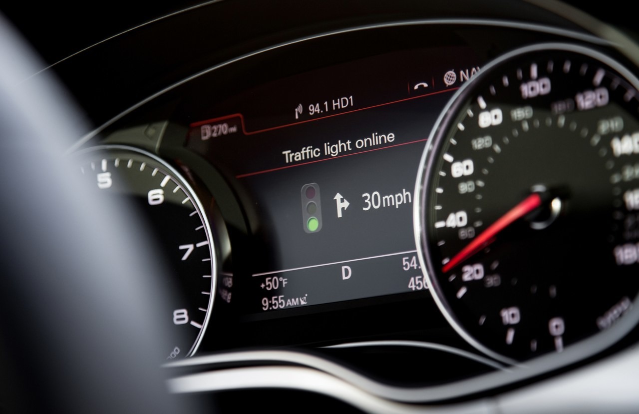 Công nghệ nhận diện đèn giao thông của Audi giúp giảm lượng tiêu thụ nhiên liệu 1