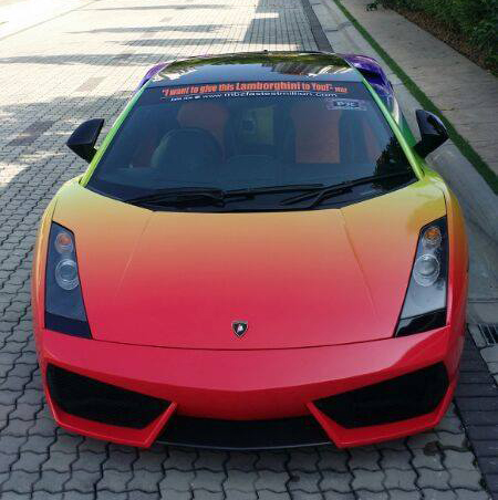 Chói mắt với Lamborghini Gallardo màu cầu vồng ở Malaysia 8
