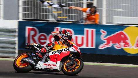 Chặng 3 Moto GP 2014: Marquez hoàn tất "hattrick", Honda đại thắng 1
