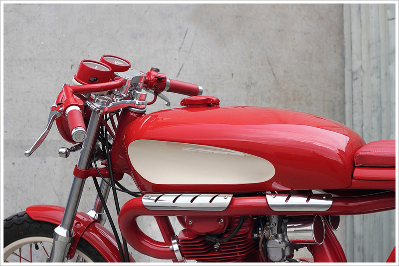 Honda CB350 The Red Rocker - Nổi bật và không giống ai 3