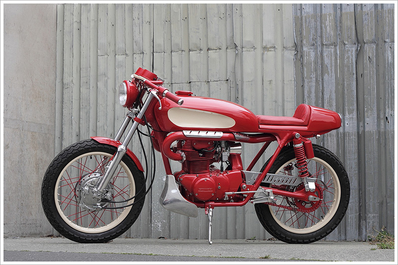 Honda CB350 The Red Rocker - Nổi bật và không giống ai 1