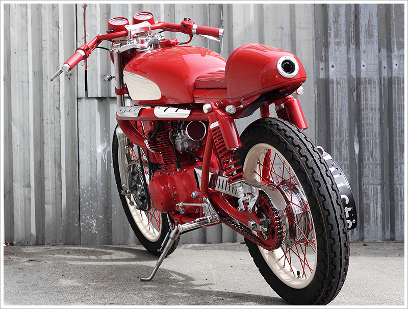 Honda CB350 The Red Rocker - Nổi bật và không giống ai 4