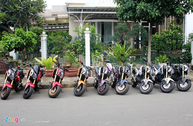 Sáng 24/8, nhân dịp một hãng xe máy tổ chức buổi chạy thử xe, rất đông biker đổ về tham dự, trong đó đáng chú ý có các thành viên của hội MSX Sài Gòn