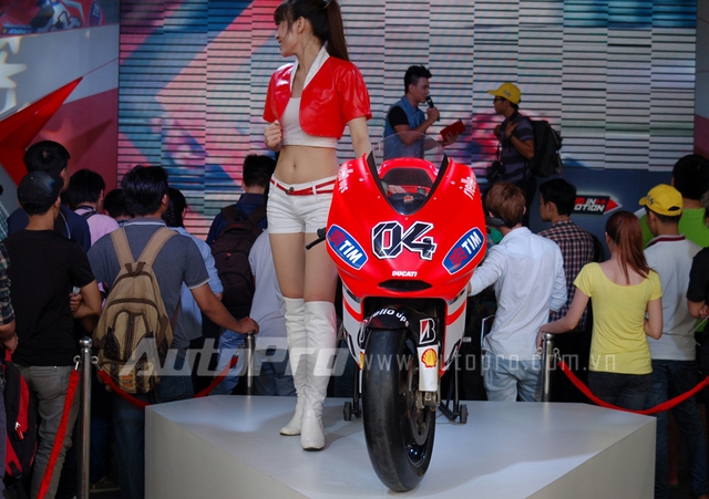Ducati Desmosedici GP14 tại triển lãm VMF 2014