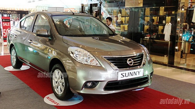Tổng quan ngoại thất của Nissan Sunny