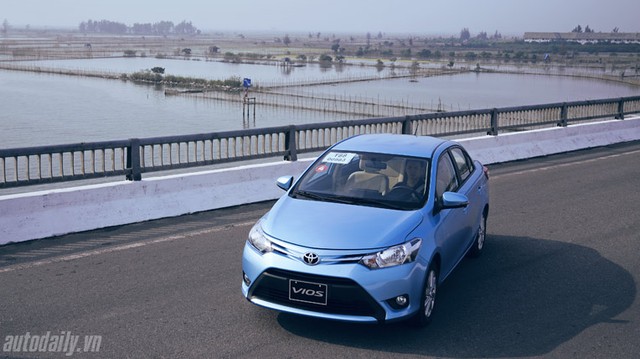 Toyota Vios 2014 với ngoại thất thay đổi hoàn toàn