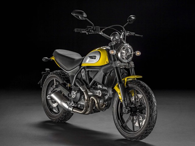Ducati Scramber Icon 2015 màu vàng