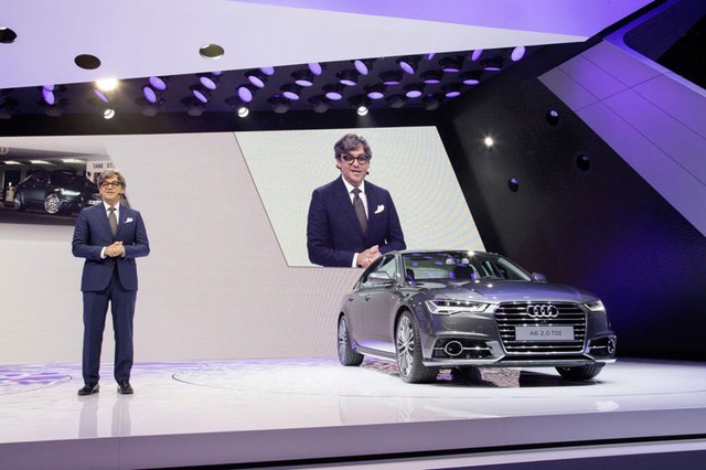 Audi A6 2015 tại triển lãm Paris năm nay.