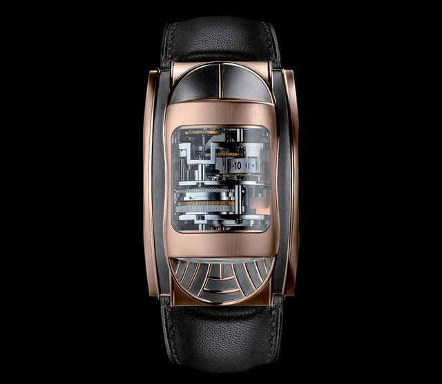 Đồng hồ được thiết kế theo cảm hứng từ siêu xe Bugatti.
