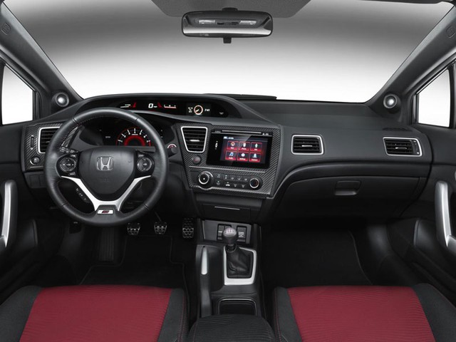 Khoang nội thất của Honda Civic Si 2015