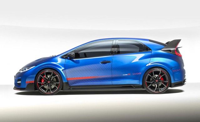 Honda Civic Type R Concept mới dự kiến ra mắt trong triển lãm Paris 2014.