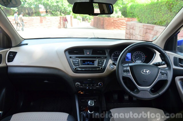 Nội thất của Hyundai i20 thế hệ mới dành cho thị trường Ấn Độ.