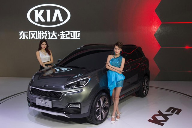 Kia KX3 tại triển lãm Quảng Châu 2014.