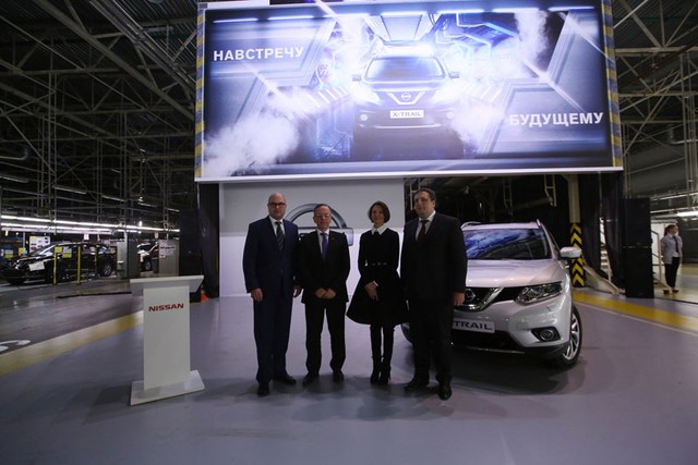 Nissan X-Trail thế hệ mới bắt đầu được lắp ráp tại Nga.