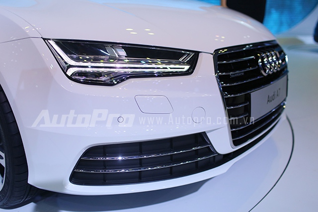 Đèn pha LED với tuỳ chọn công nghệ LED Matrix thực sự ấn tượng của Audi A7 Sportback