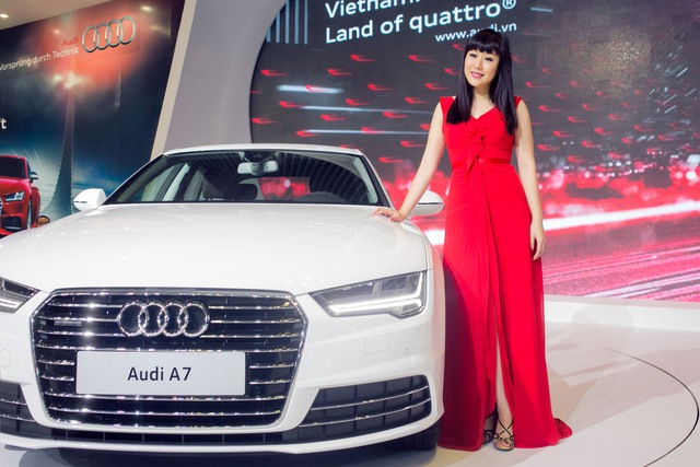 Hoa hậu Ngô Lan Phương - Đại sứ của Audi A7