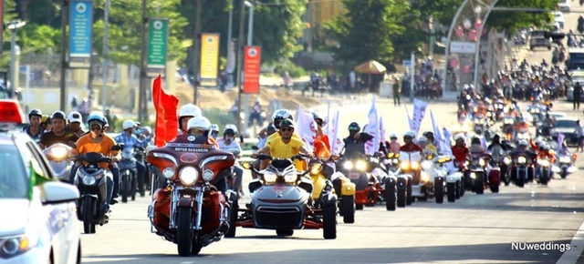 Hơn 60 câu lạc bộ mô tô từ các tỉnh thành với hàng trăm mẫu xe phân khối lớn họp mặt tại Đà Nẵng vào 2 ngày 29-30/06.