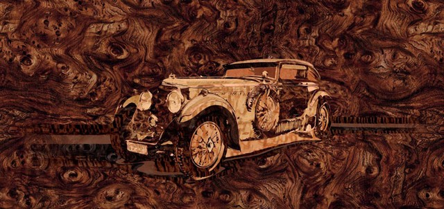 Hình ảnh chiếc Bentley Speed Six được khắc trong Mulsanne Speed phiên bản đặc biệt mới.