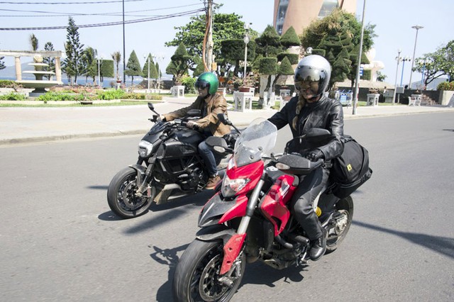 Các biker Mỹ đã có khoảng thời gian vui vẻ trong chuyến xuyên Việt.