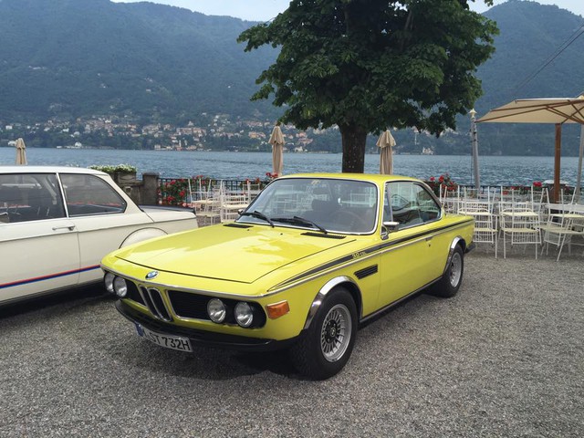 BMW 3.0 CLS với màu sơn vàng Golf Yellow.