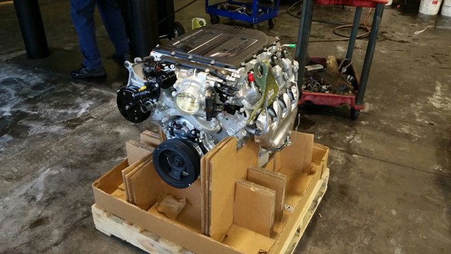 Động cơ mới cho chiếc Chevrolet Corvette Z06.