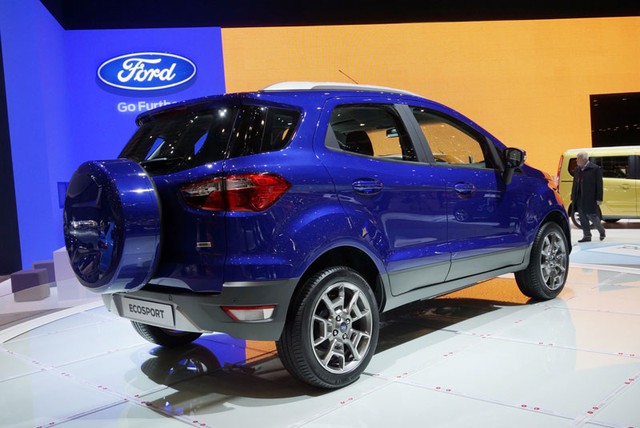 Ford EcoSport tại thị trường châu Âu sẽ bị bỏ lốp dự phòng.